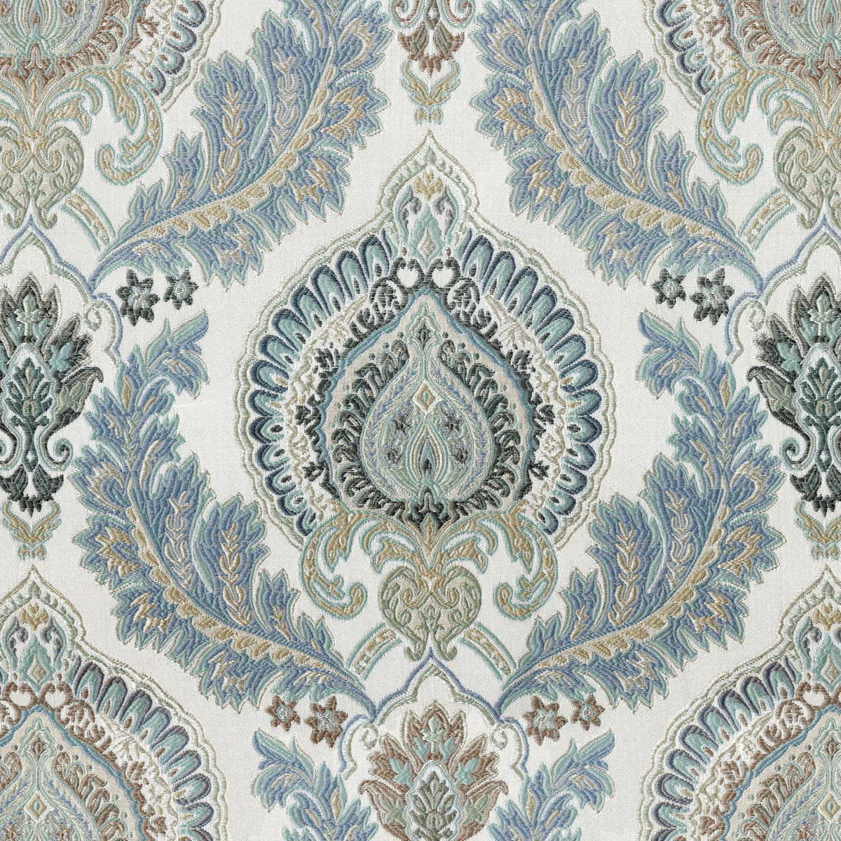 ALAIA BLUE TRADITIONAL SOFA FABRIC