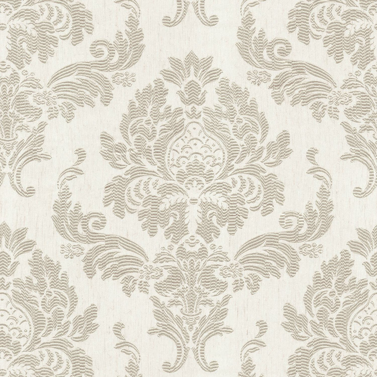 D CREAM ABSTRACT CURTAIN FABRIC