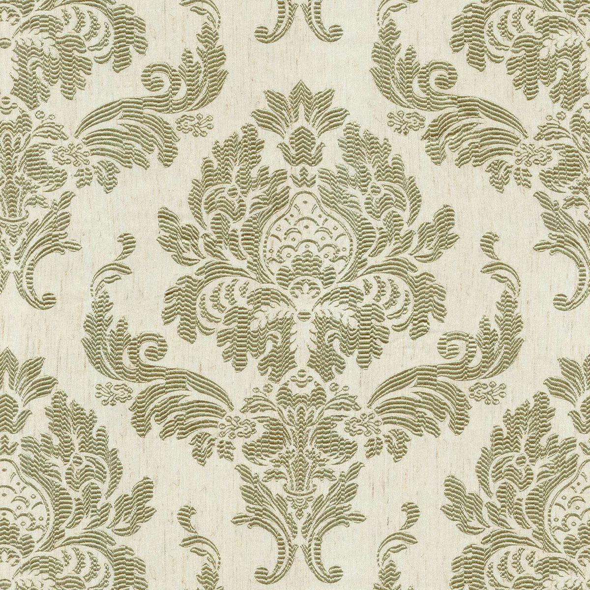 D GREEN ABSTRACT CURTAIN FABRIC