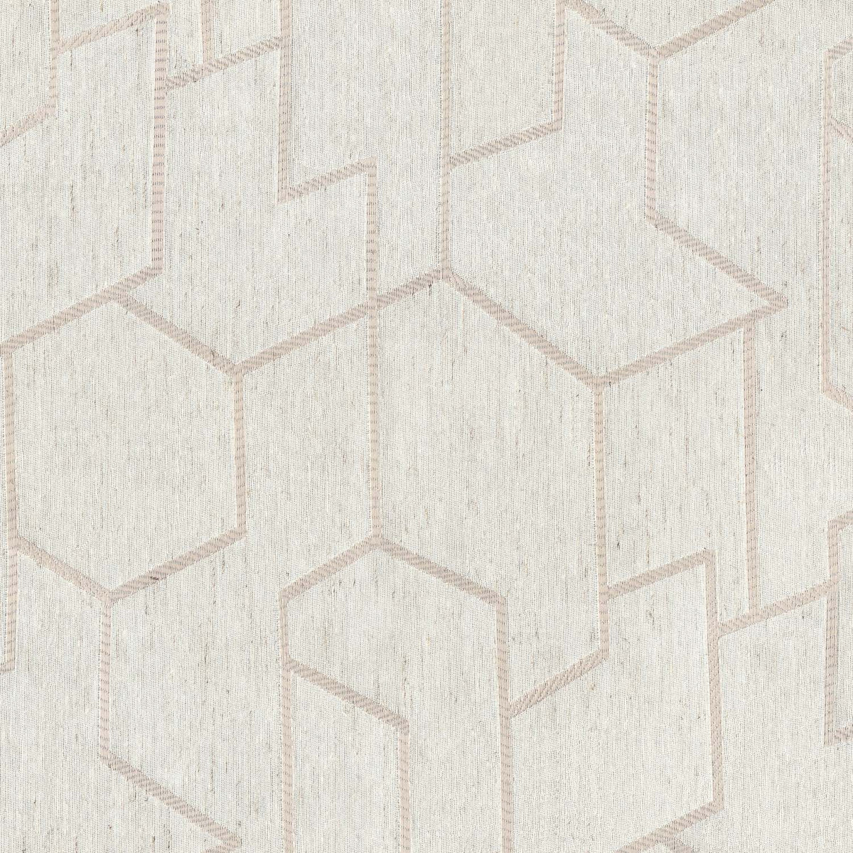 D BEIGE MODERN CURTAIN FABRIC