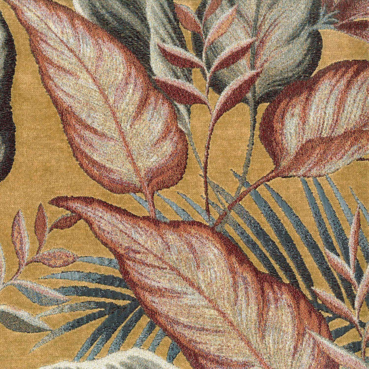 MARIMBA DMSK BROWN FLORAL SOFA FABRIC