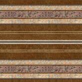 BERRY BROWN STRIPED SOFA FABRIC