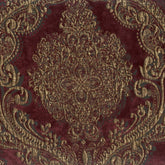 DANTE DMSK MEHROON TRADITIONAL SOFA FABRIC
