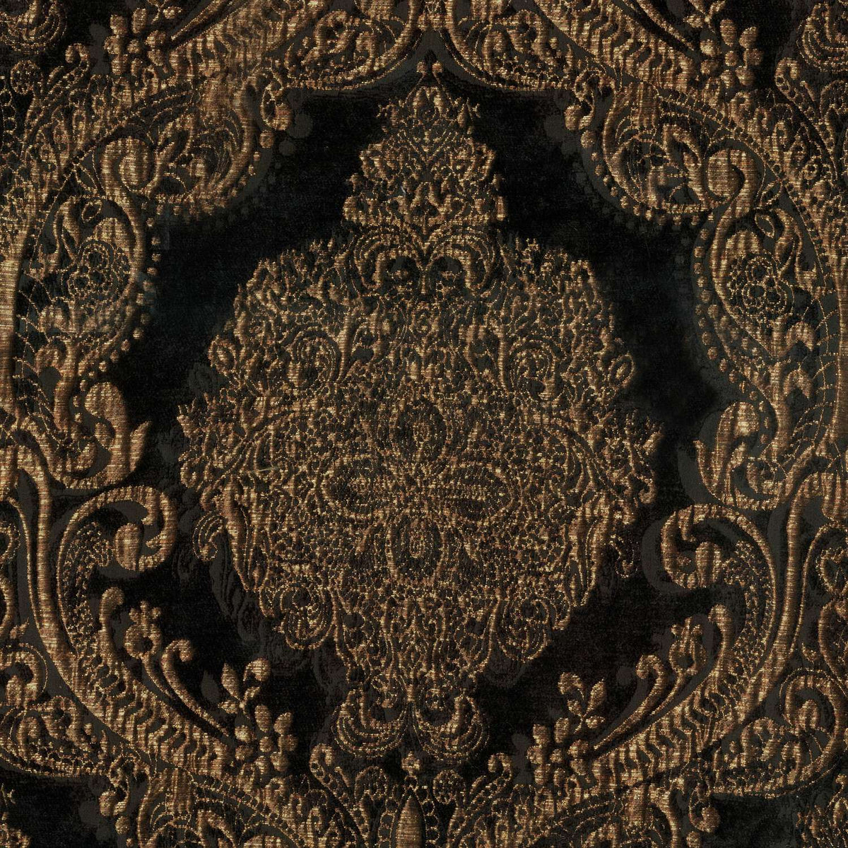 DANTE DMSK BLACK TRADITIONAL SOFA FABRIC