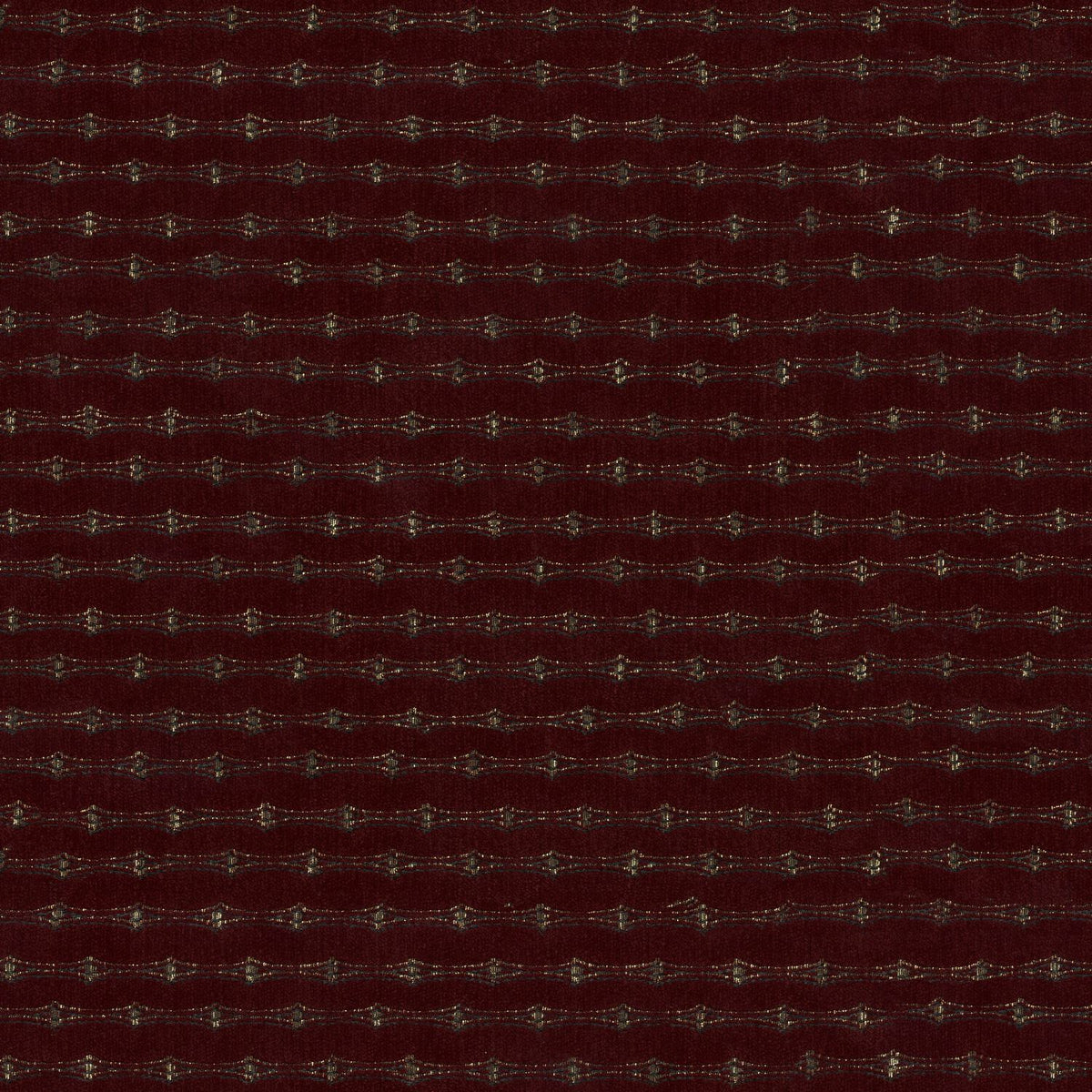 DANTE MAROON STRIPED SOFA FABRIC