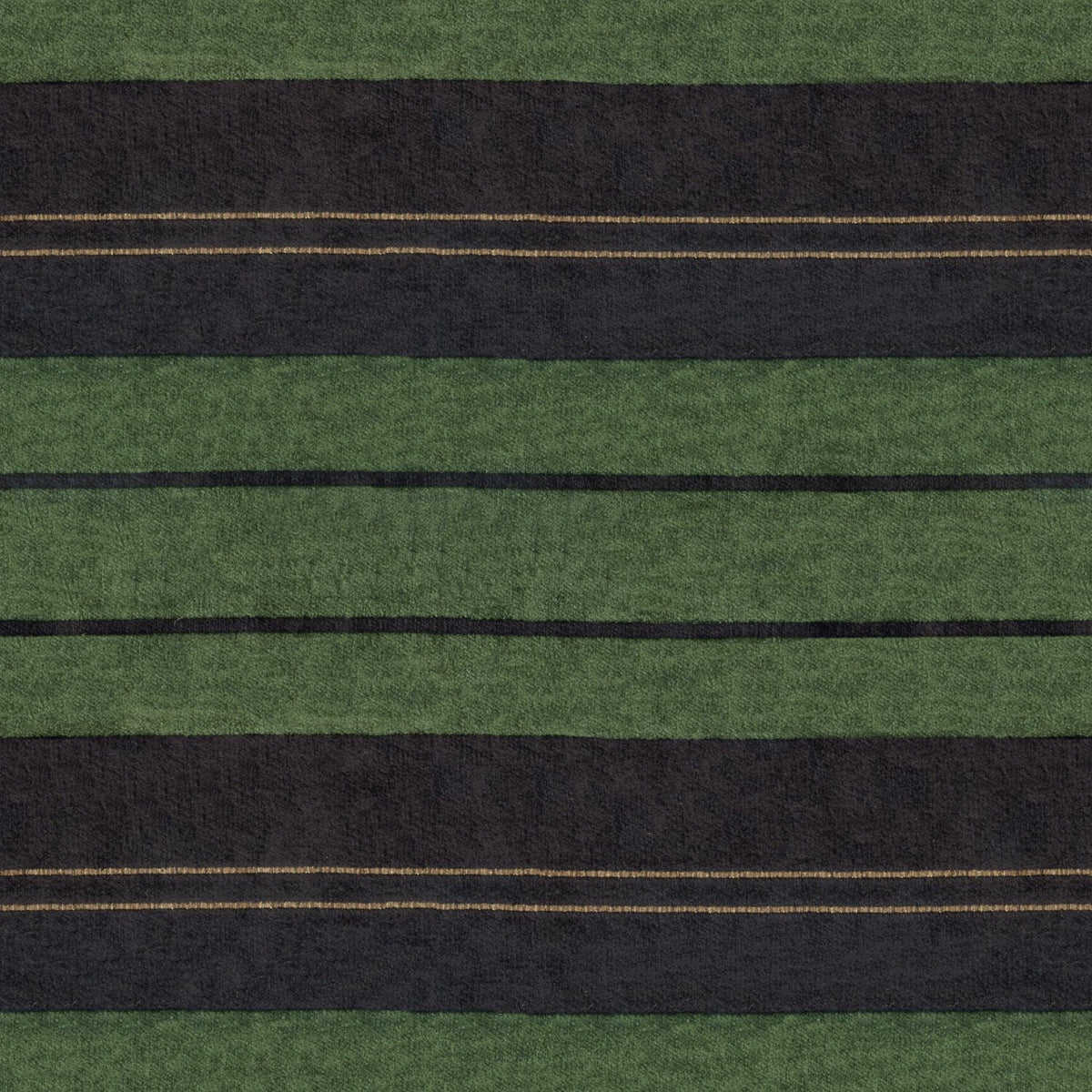 POLIN GREEN STRIPED SOFA FABRIC