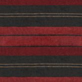 POLIN RED STRIPED SOFA FABRIC