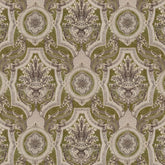 SOLENTA GREEN SOFYA DMSK SOFA FABRIC