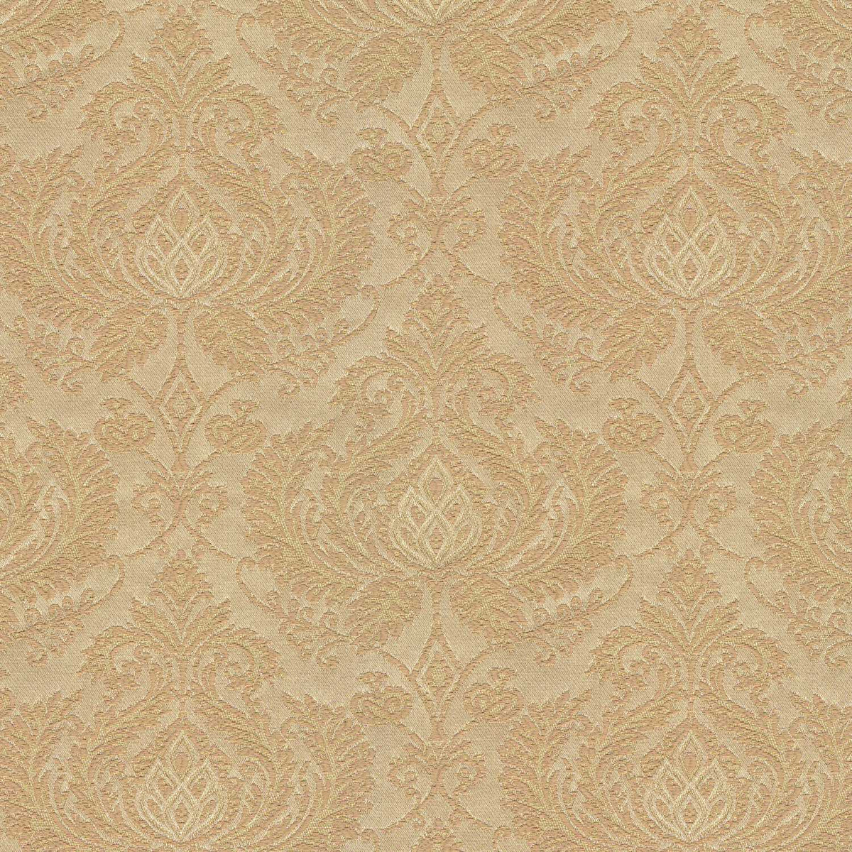 DAYANA BEIGE MOUSE FLORAL CURTAIN FABRIC