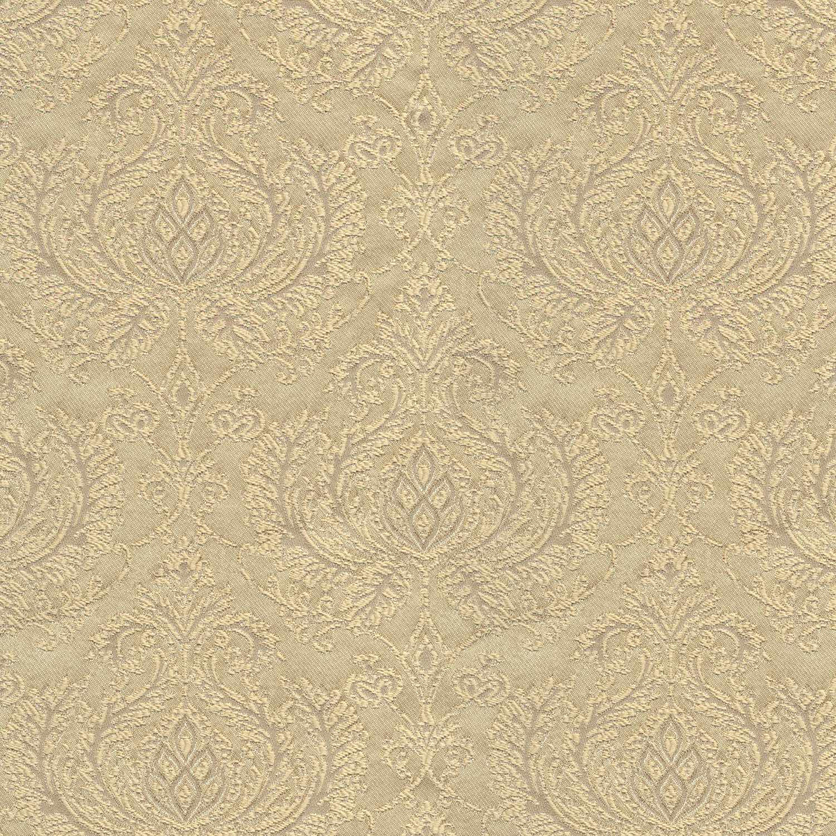 DAYANA BEIGE FAWN FLORAL CURTAIN FABRIC