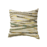 AMTR GREEN GOLD EMBROIDERY CUSHION COVER