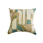 AMB BLUE EMBROIDERY CUSHION COVER