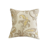 AMN BEIGE EMBROIDERY CUSHION COVER