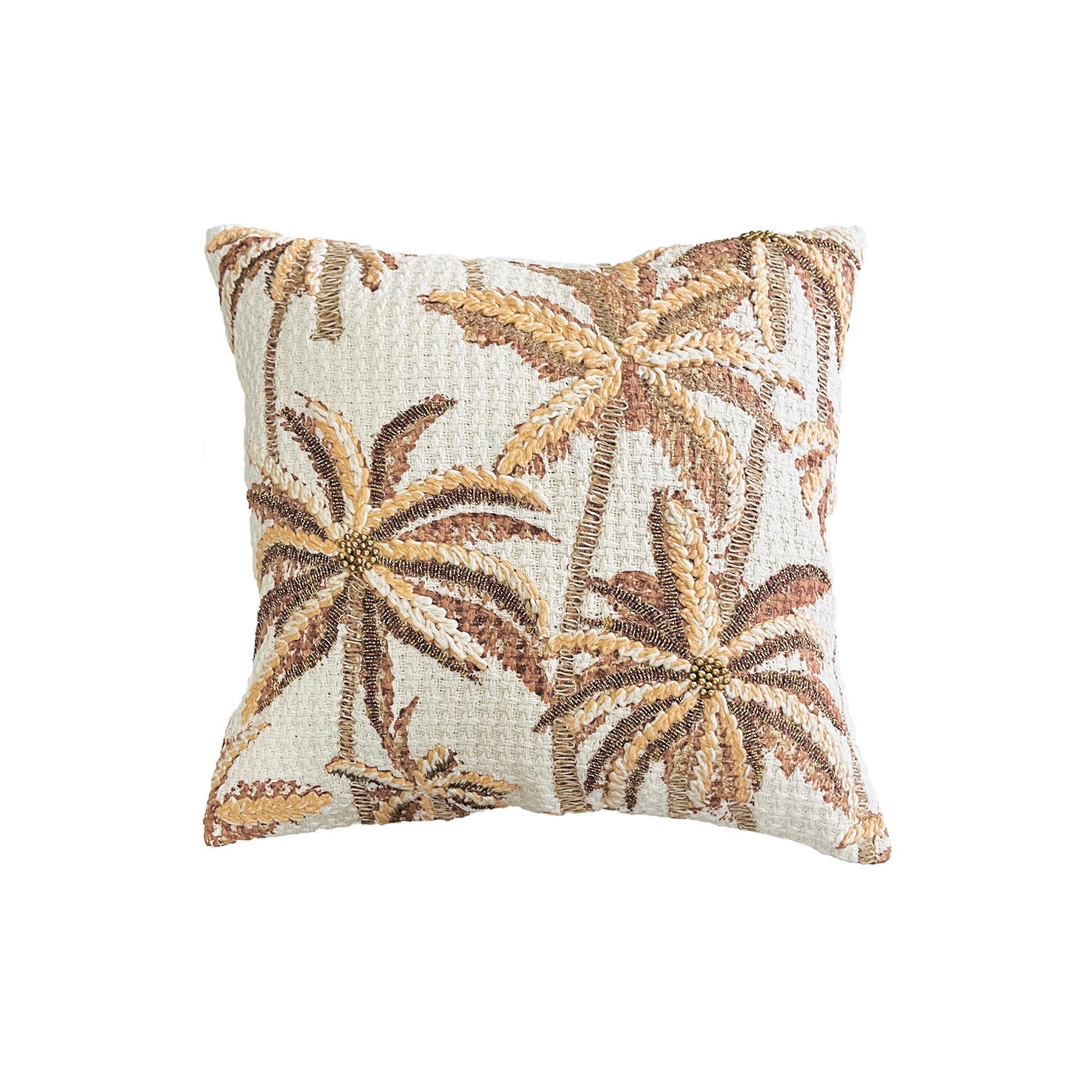 AMTR CORAL TREE EMBROIDERY CUSHION COVER