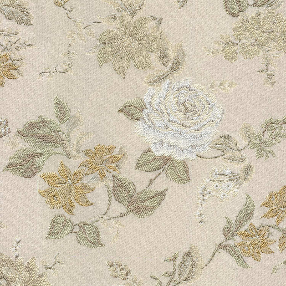 BETSY WHITE FLORAL SOFA FABRIC