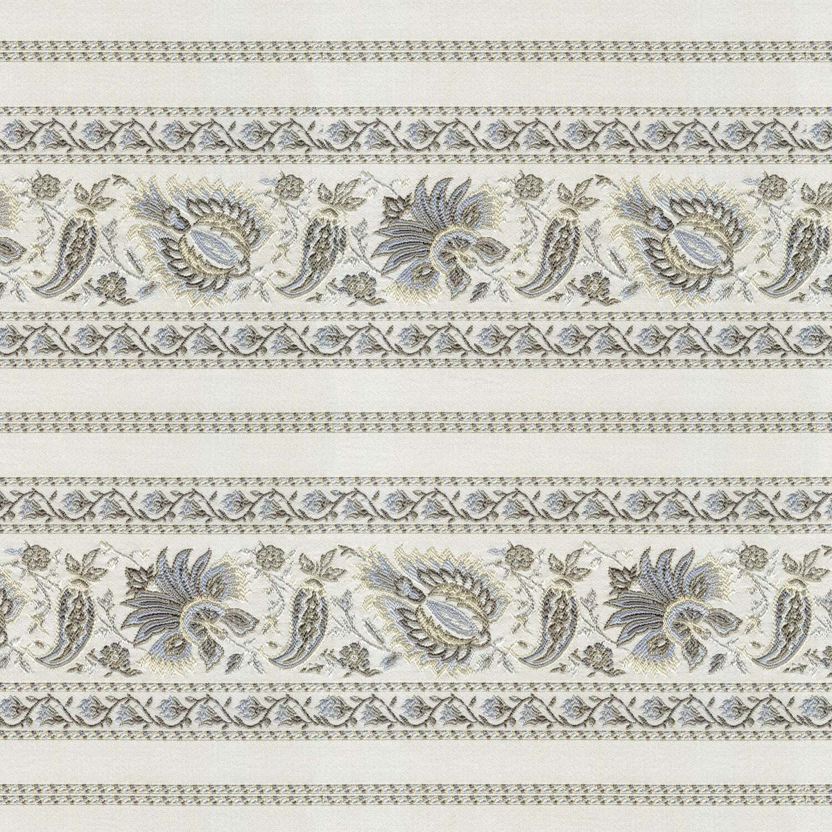 SOOMIN LIGHT BLUE STRIPED SOFA FABRIC