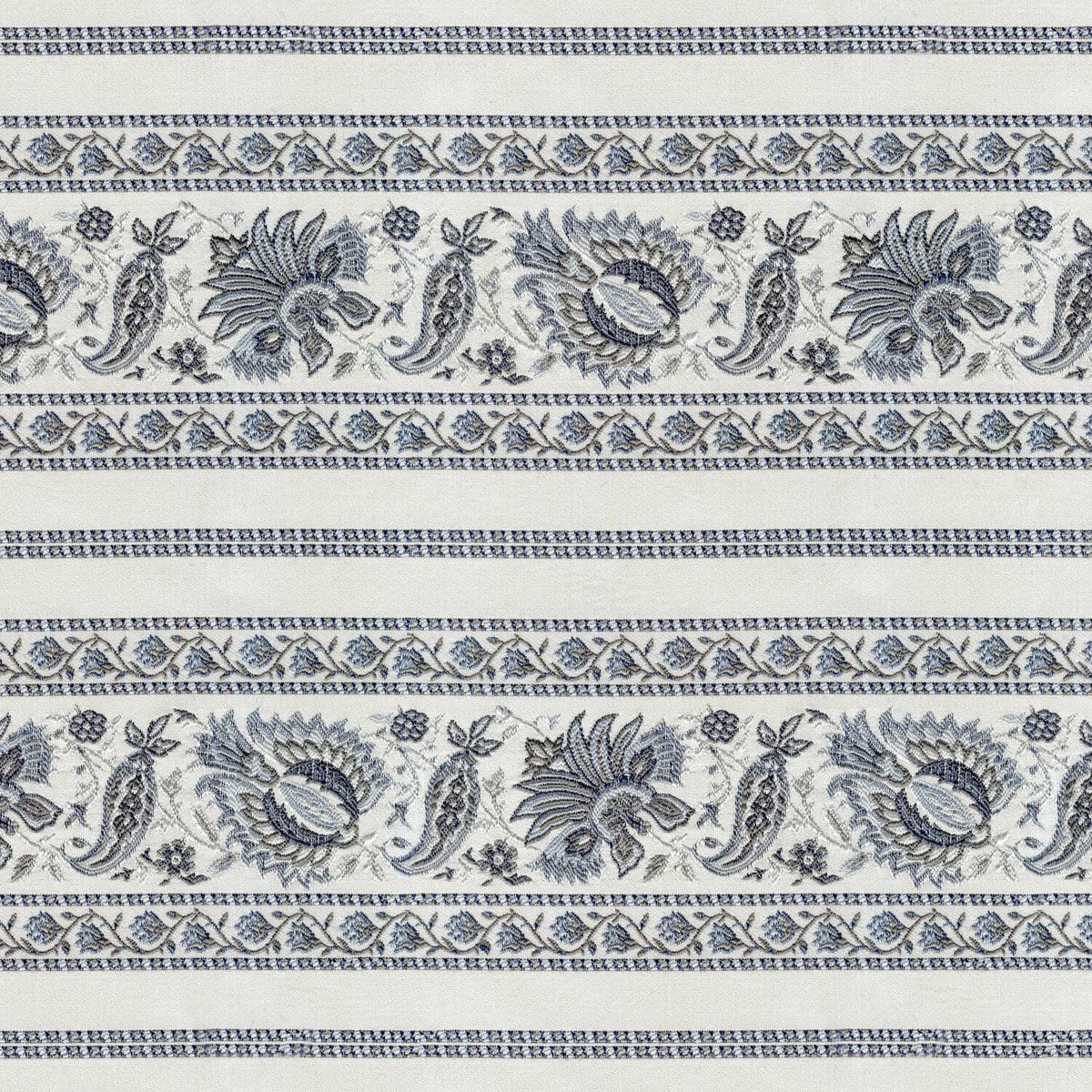 SOOMIN BLUE STRIPED SOFA FABRIC