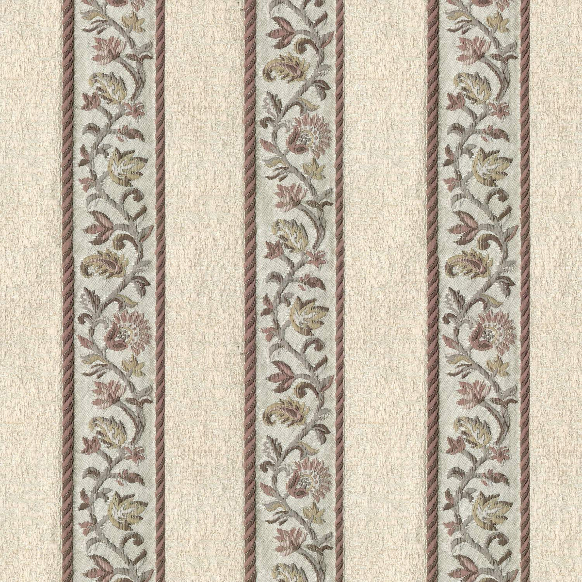 RADIANT PURPLE STRIPED SOFA FABRIC