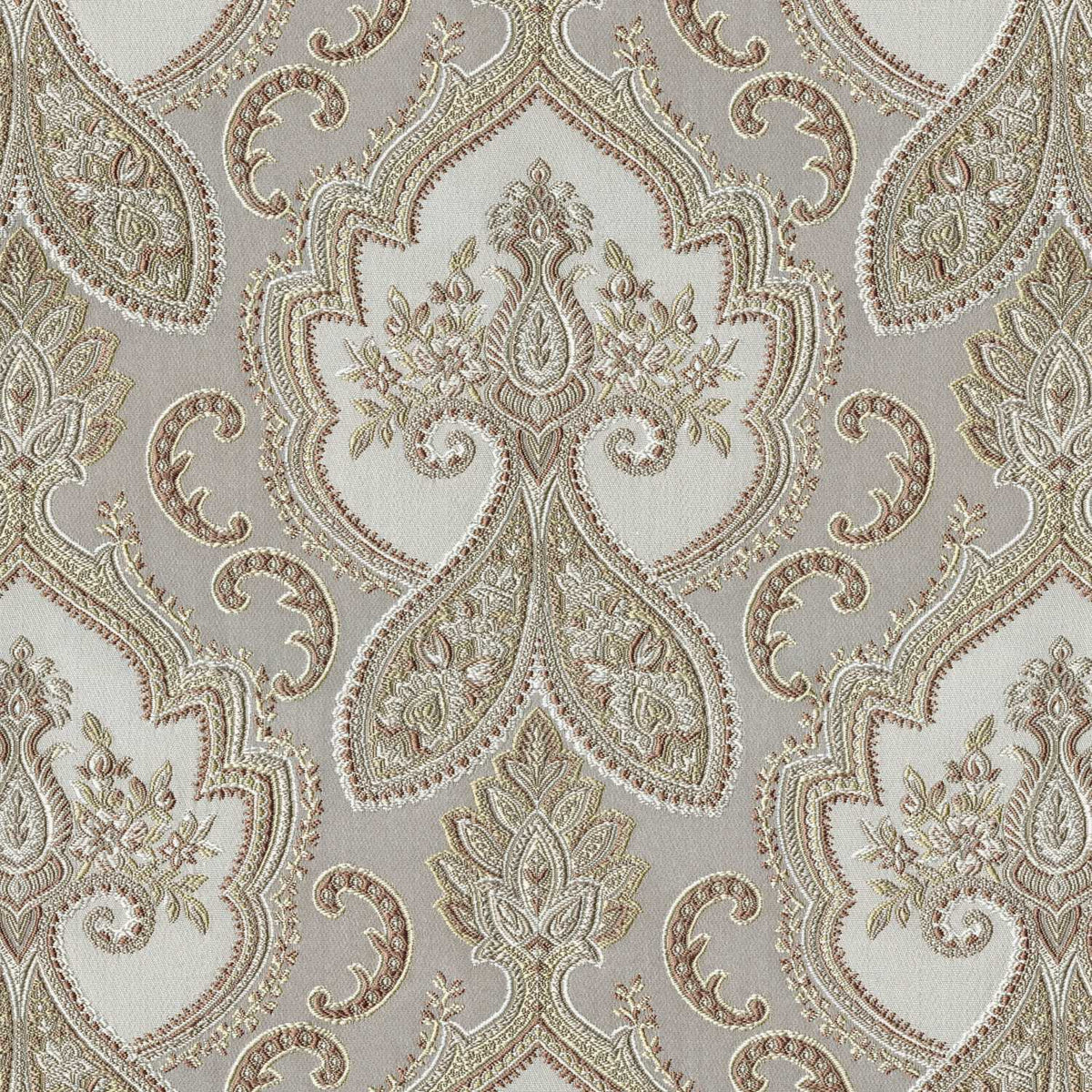 KYONG BROWN FLORAL SOFA FABRIC