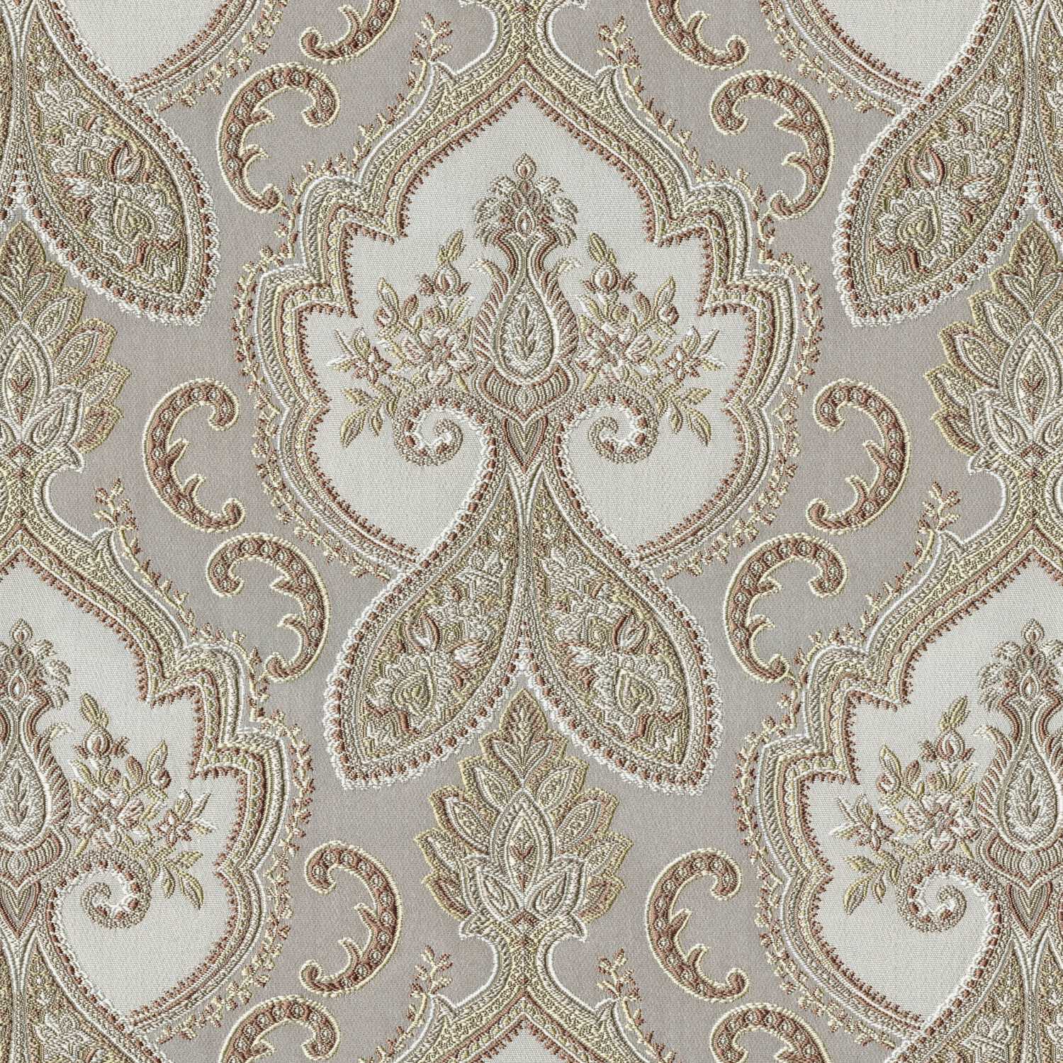 KYONG BROWN FLORAL SOFA FABRIC