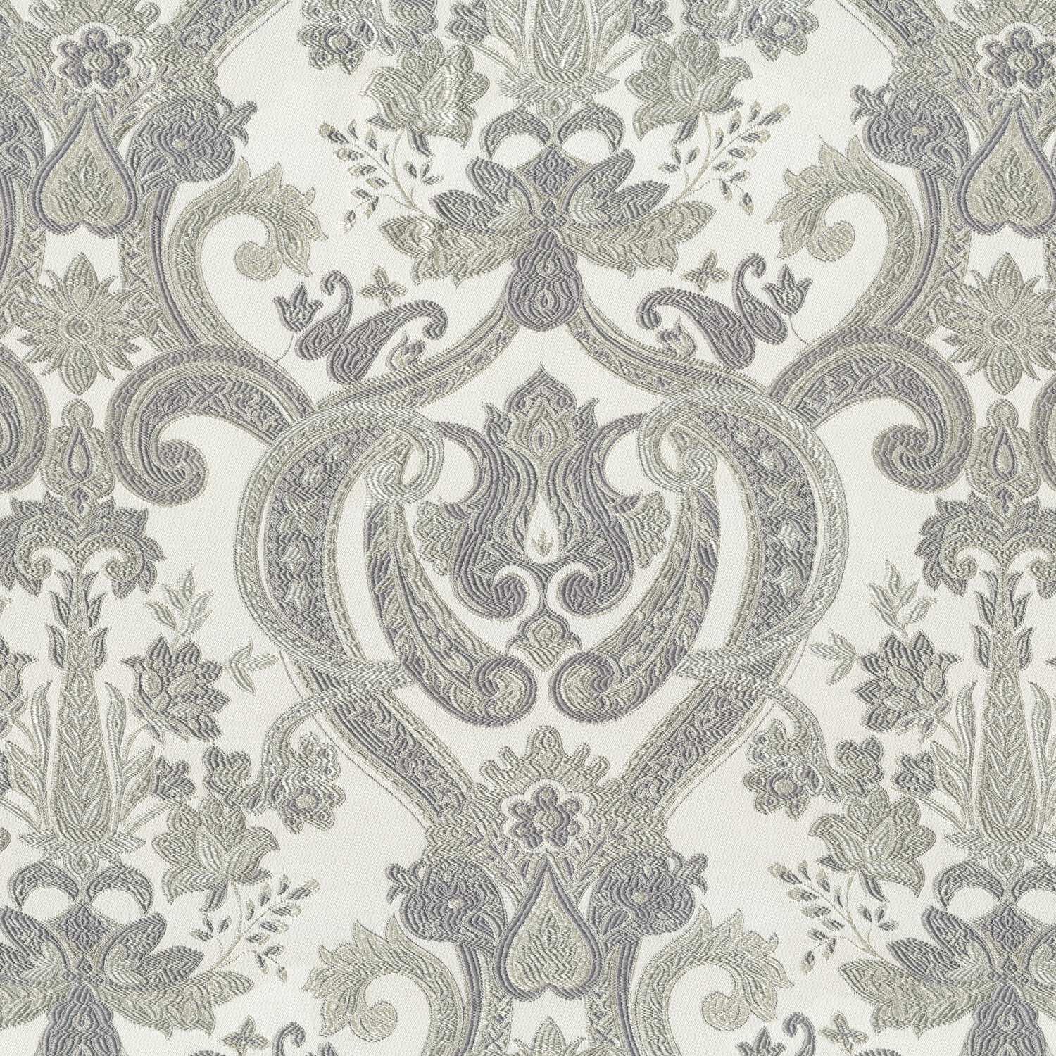 EDMON MAIN SMOKEGREY FLORAL SOFA FABRIC