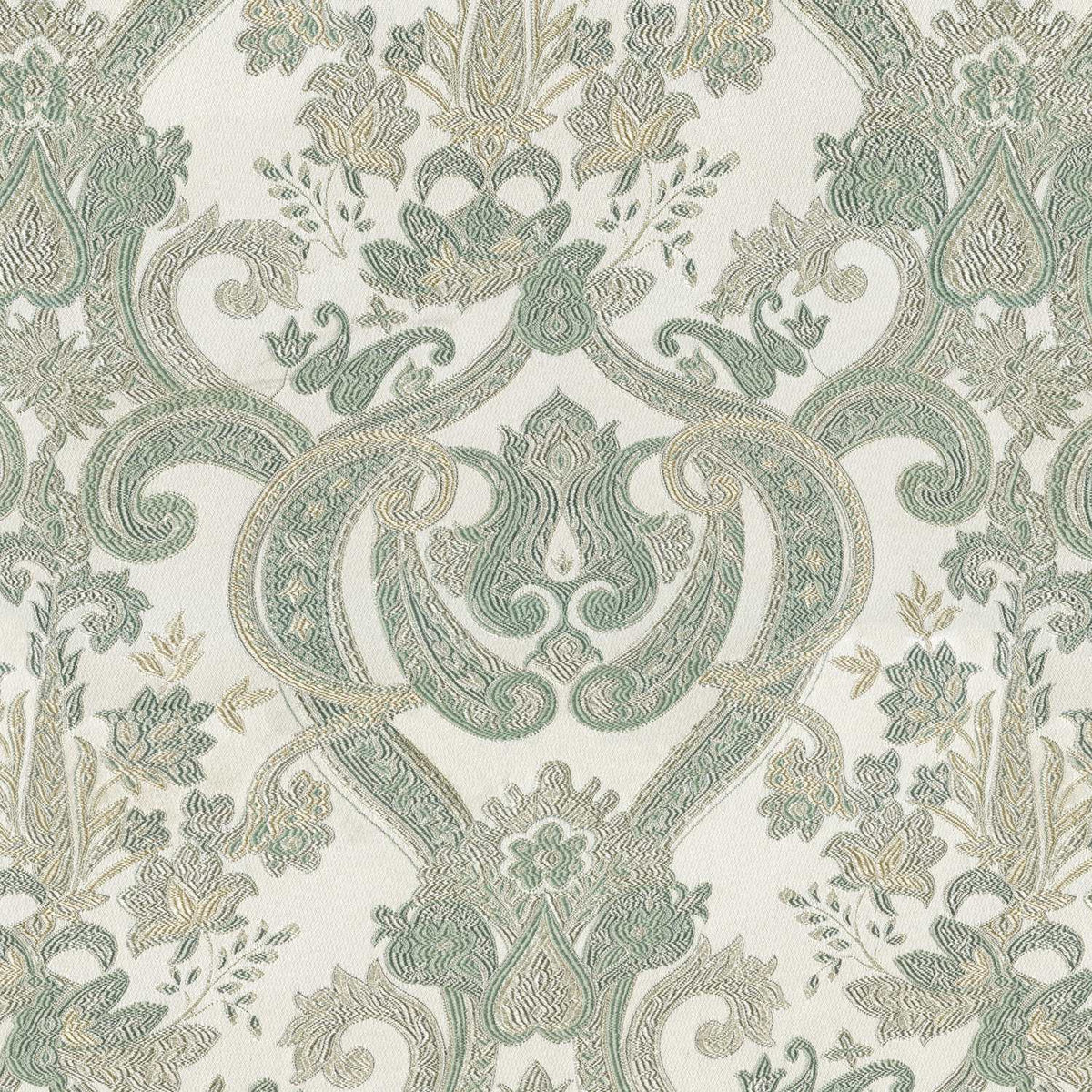 EDMON MAIN GREEN FLORAL SOFA FABRIC
