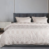 MODAL JACQUARD 600TC SILVER MIRROR DOUBLE BEDSHEET