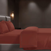 EGYPTION BAKED APPLE PLAIN DOUBLE BEDSHEET