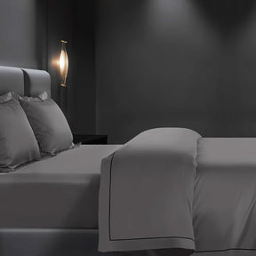 EGYPTION SLATE PLAIN DOUBLE BEDSHEET