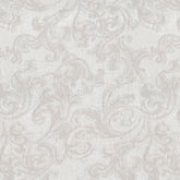 FANCY VOILE GRAY FLORAL CURTAIN FABRIC
