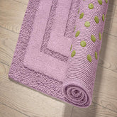 SIRIO LAVANDA LUXURY TUFTED COTTON BATHMAT