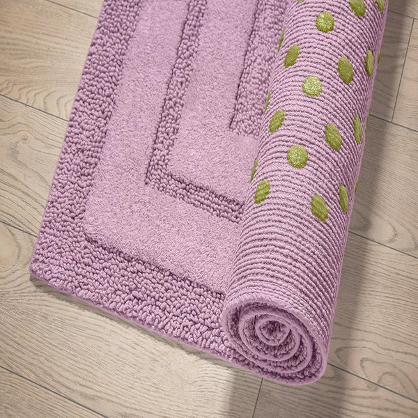 SIRIO LAVANDA LUXURY TUFTED COTTON BATHMAT