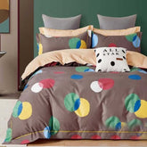 FOUR SEASONS XL MULTICOLOR MODERN DOUBLE BEDSHEET