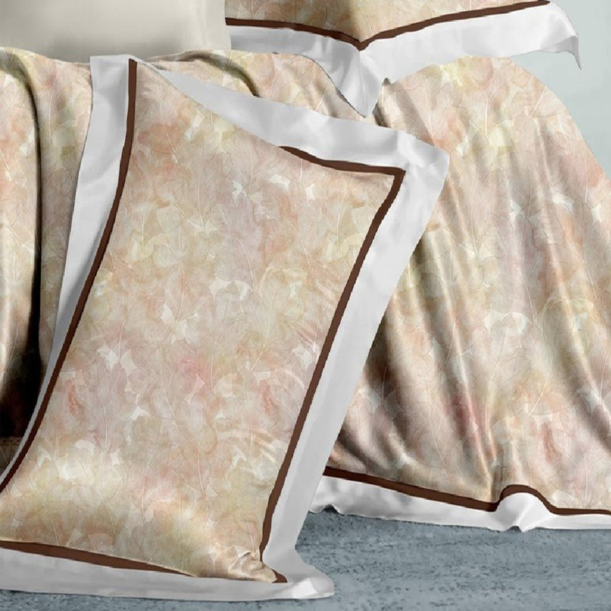 TENCEL BEIGE MODERN DOUBLE BEDSHEET