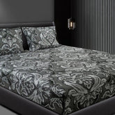 GLOBAL LIVING SG GRAY MODERN DOUBLE BEDSHEET