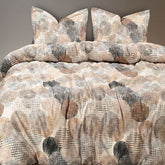 GLOBAL LIVING SG BEIGE MODERN DOUBLE BEDSHEET