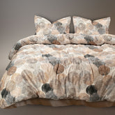 GLOBAL LIVING SG BEIGE MODERN DOUBLE BEDSHEET