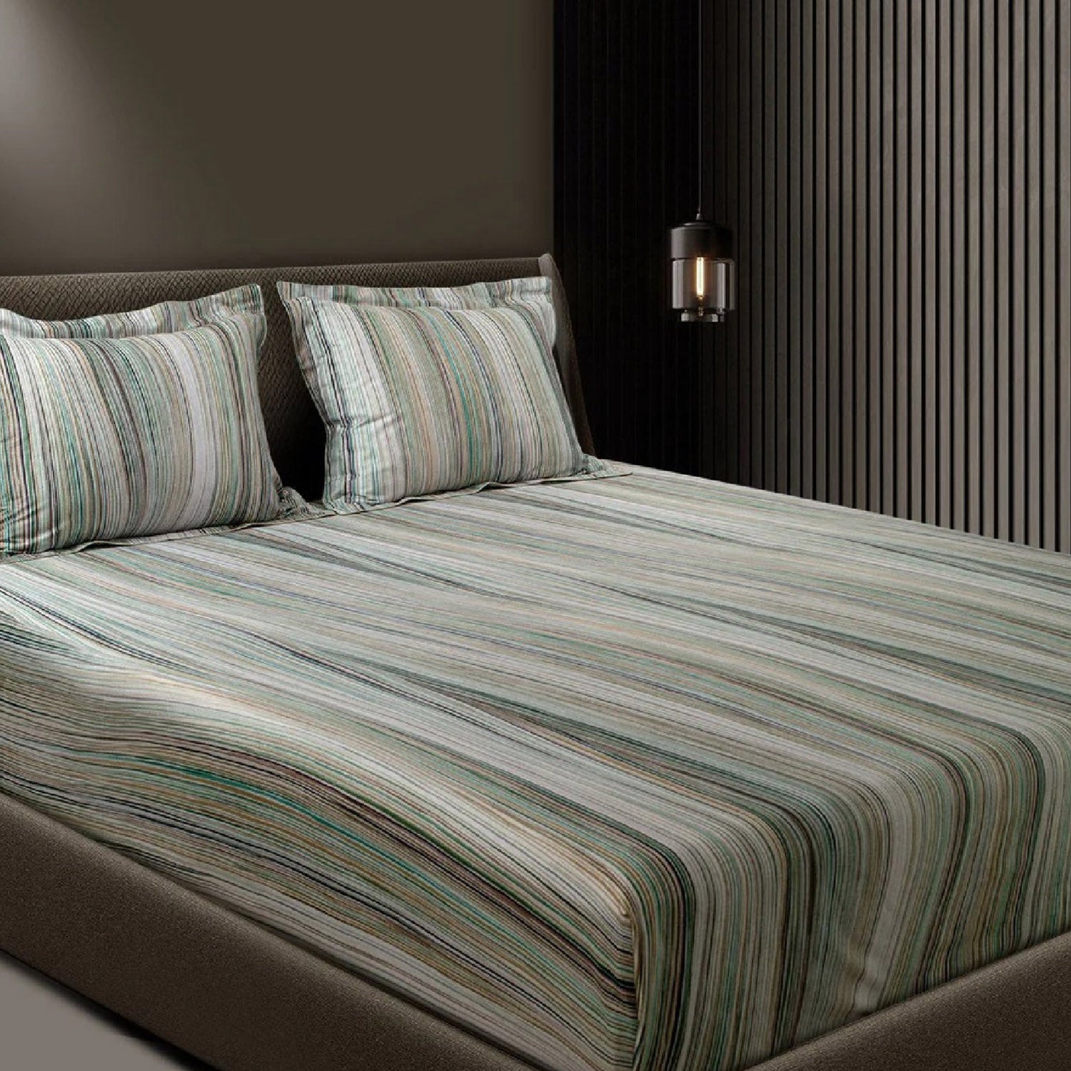 GLOBAL LIVING SG MULTICOLOUR MODERN DOUBLE BEDSHEET