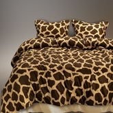 GLOBAL LIVING SG BROWN MODERN DOUBLE BEDSHEET