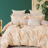 FOUR SEASONS ORANGE FLORAL DOUBLE BEDSHEET