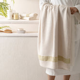 BAMBOO OFFWHITE LIGHTWEIGHT LUXURY BATH TOWEL