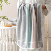 BAMBOO GREY LIGHTWEIGHT LUXURY BATH TOWEL