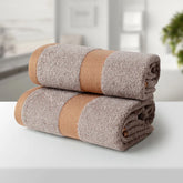 BAMBOO GREY 100% LUXURY COTTON 2PC FACE TOWEL