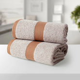 BAMBOO OFFWHITE 100% LUXURY COTTON 2PC FACE TOWEL
