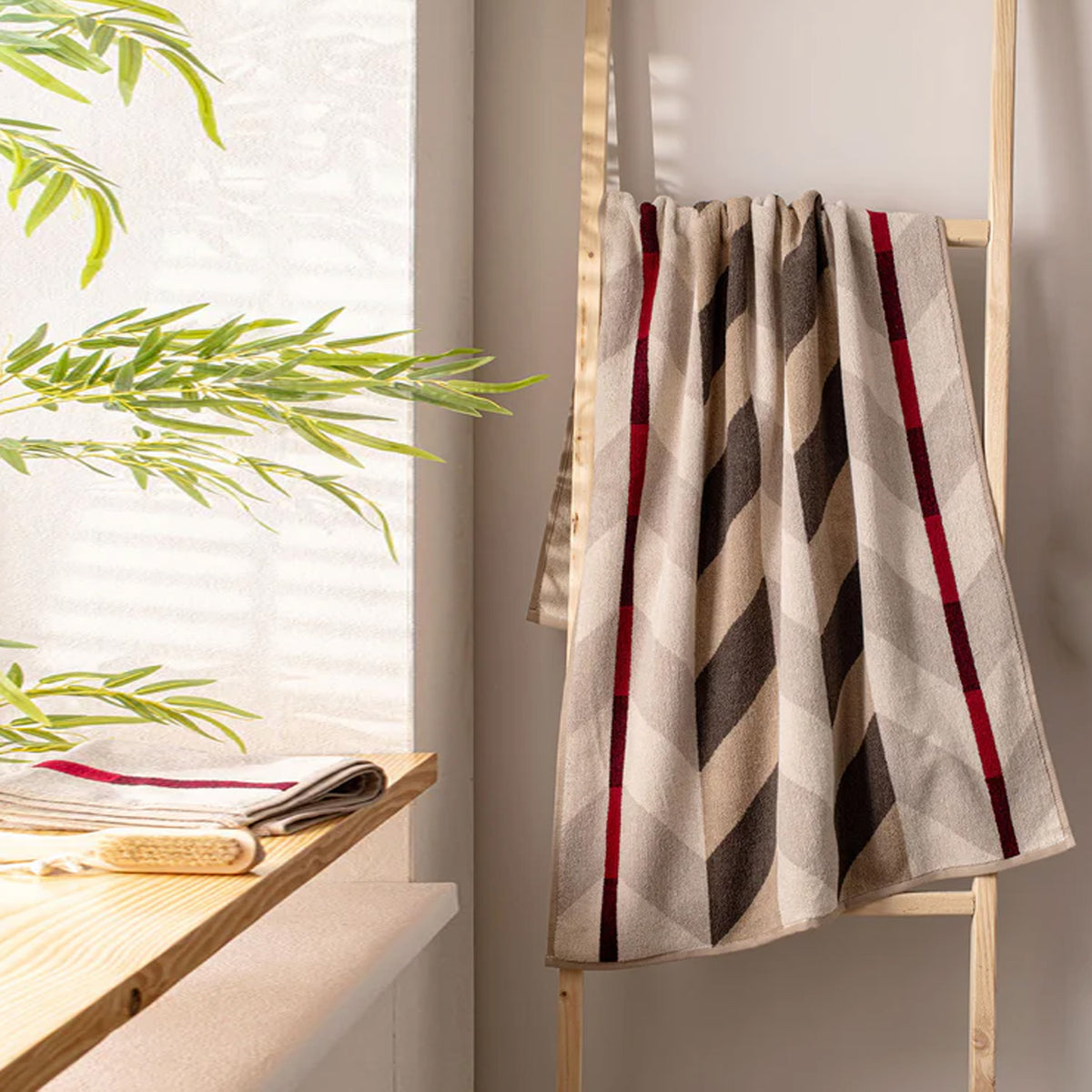 BAMBOO COFFEE 100% LUXURY COTTON BATH TOWEL