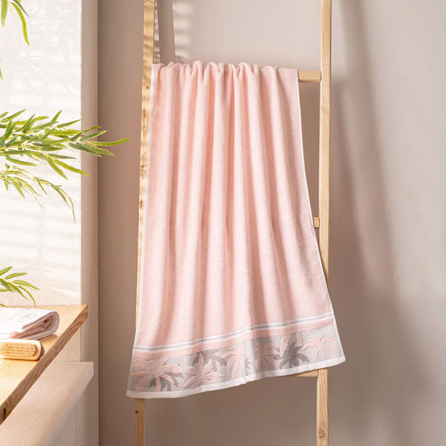 BAMBOO PINK 100% LUXURY COTTON BATH TOWEL