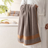 BAMBOO GREY 100% LUXURY COTTON BATH TOWEL