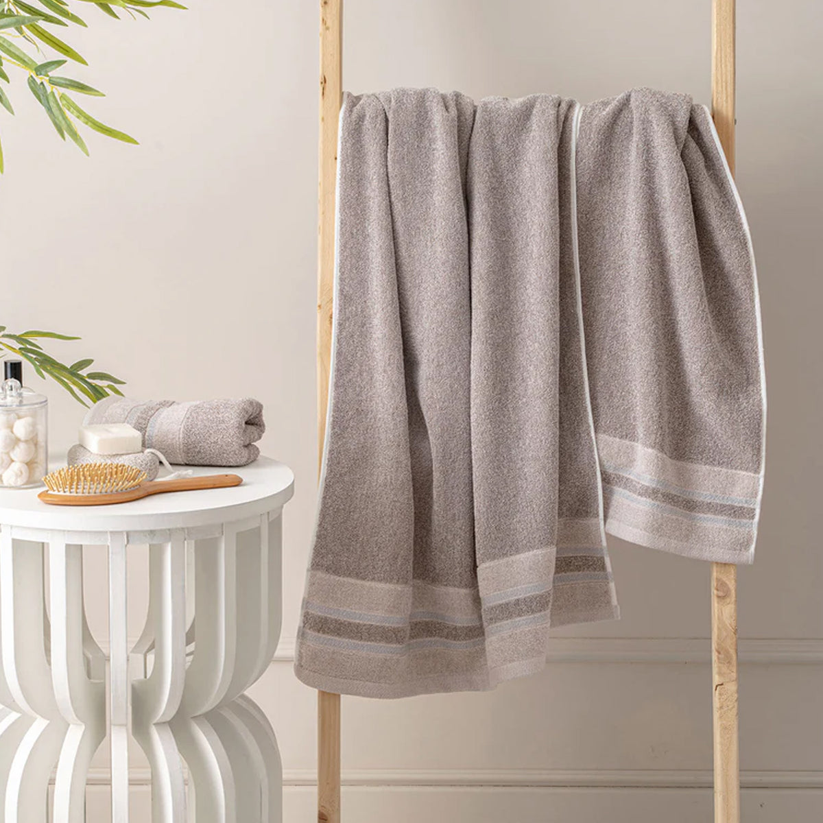 BAMBOO BROWN 100% LUXURY COTTON BATH TOWEL