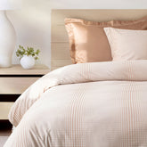 ITALIAN COUTURE FAWN MODERN DOUBLE BEDSHEET