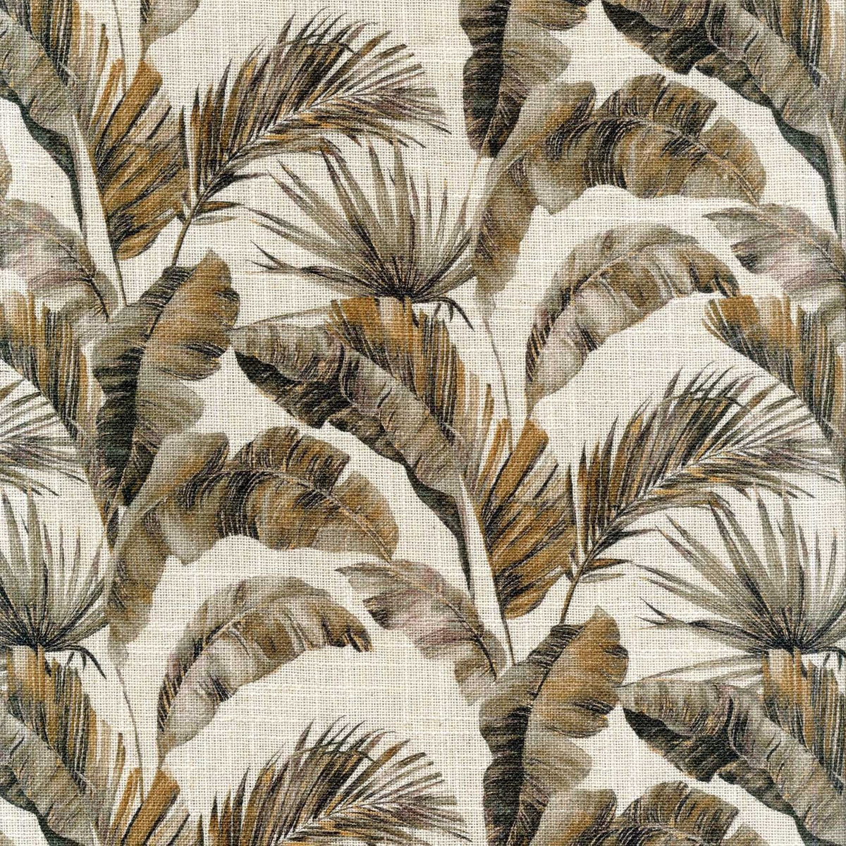 AKIRA MEHNDI LEAFS SHEER FABRIC